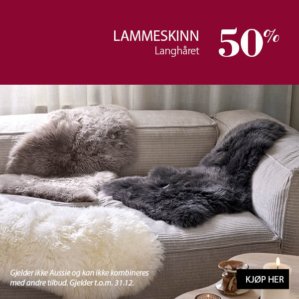 Lammeskinn 50%